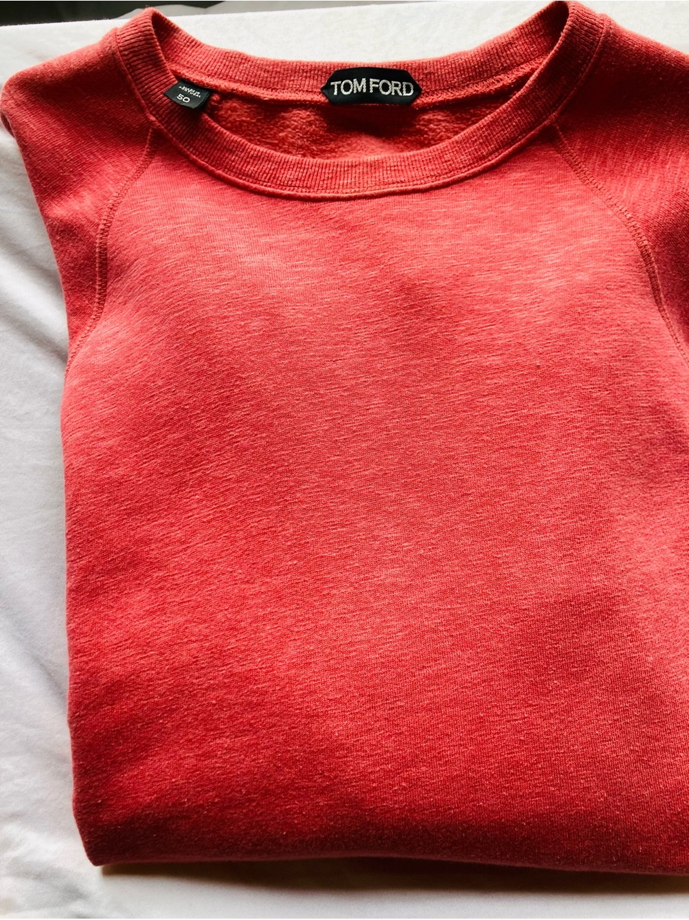 Tom Ford Red Crewneck Sweatshirt